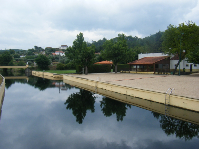Praia Fluvial da Aldeia Ruiva - Vista geral