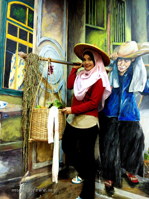 Tempat Menarik Pulau Pinang- Penang Time Tunnel- 3D Mural Art Street Tempat Menarik Pulau Pinang, Penang Time Tunnel, 3D Mural Art Street, street art pulau pinang