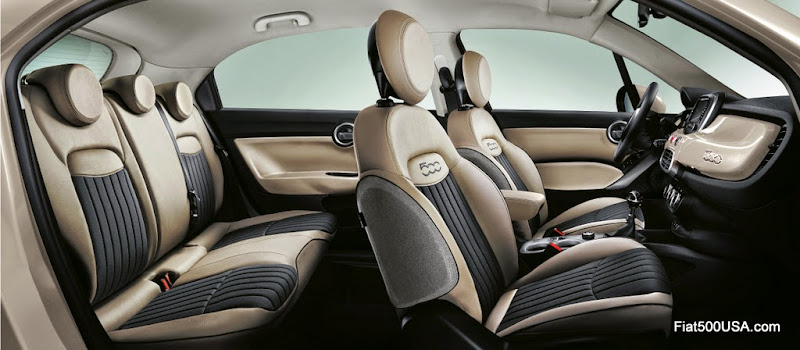 Fiat 500X Lounge Interior