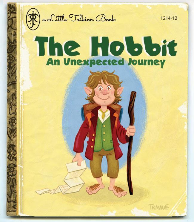The Hobbit reimagined as a children's picture book!