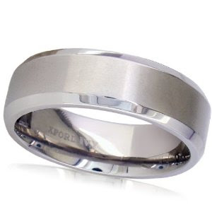 mens titanium wedding rings