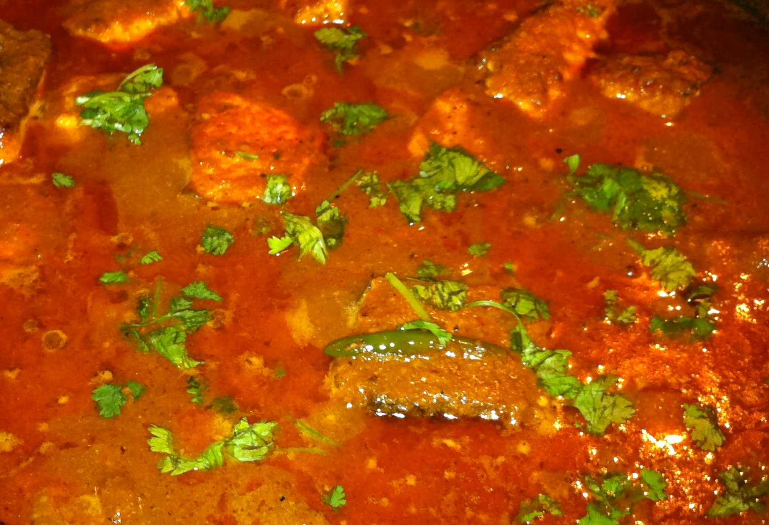 Ocean of Flavors Fish Curry / Chapala Pulusu