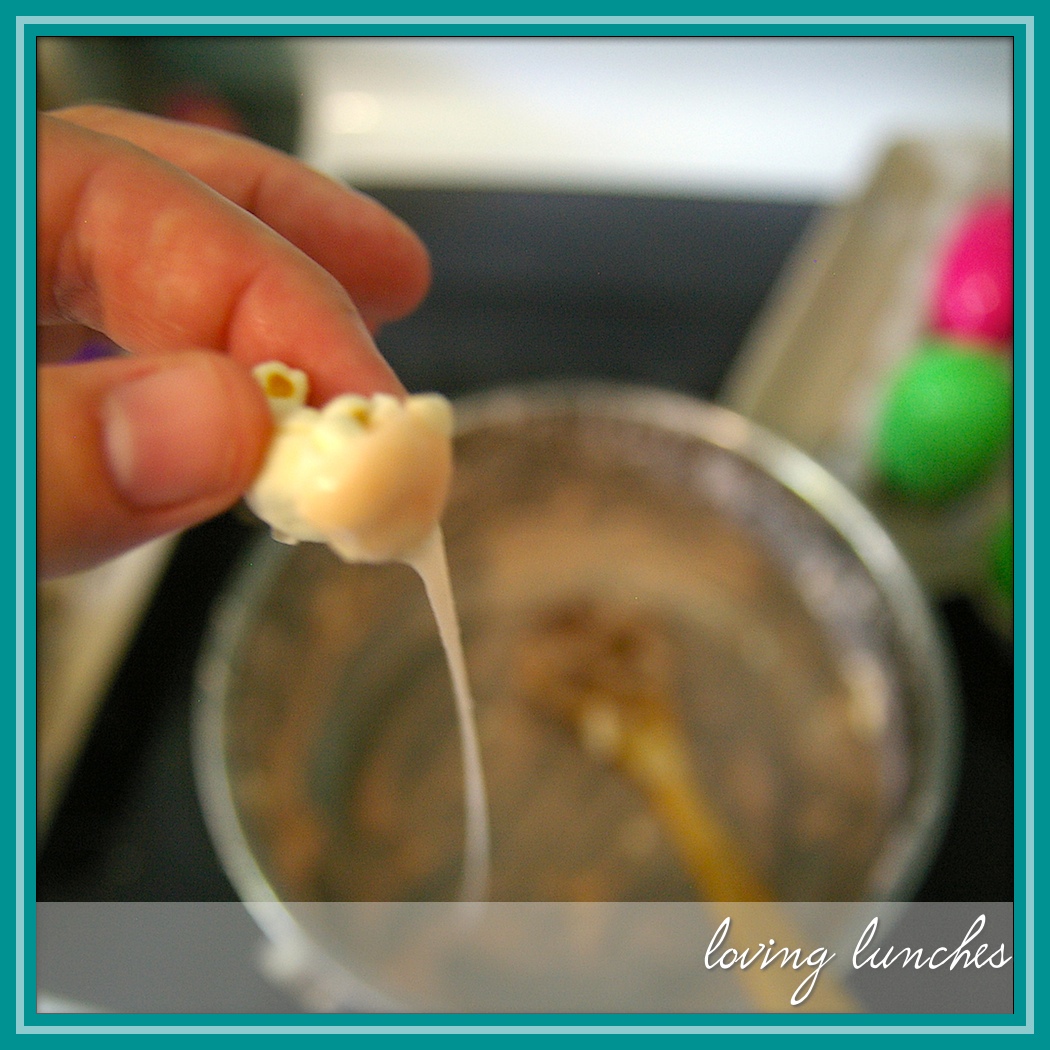 Loving Lunches Popcorn Easter Eggs