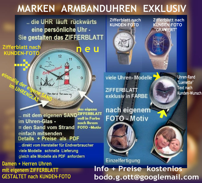 Foto Zifferblatt Armbanduhren ab Hersteller