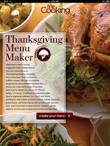 thanksgiving recipes chow devices mobile tips coach dinner