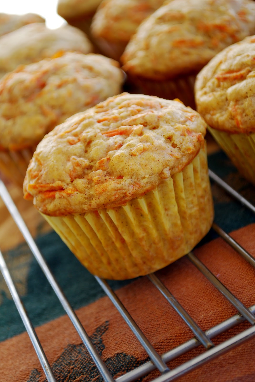 Spiced Carrot Muffins