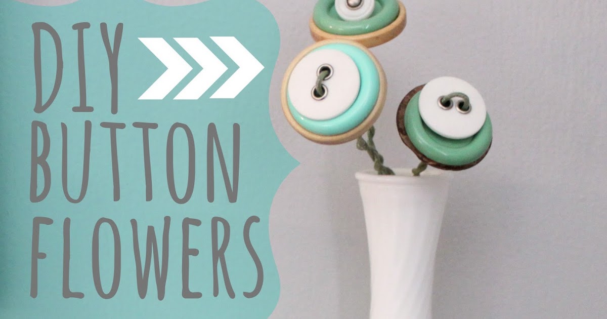 This Girl's Life {DIY button flowers}