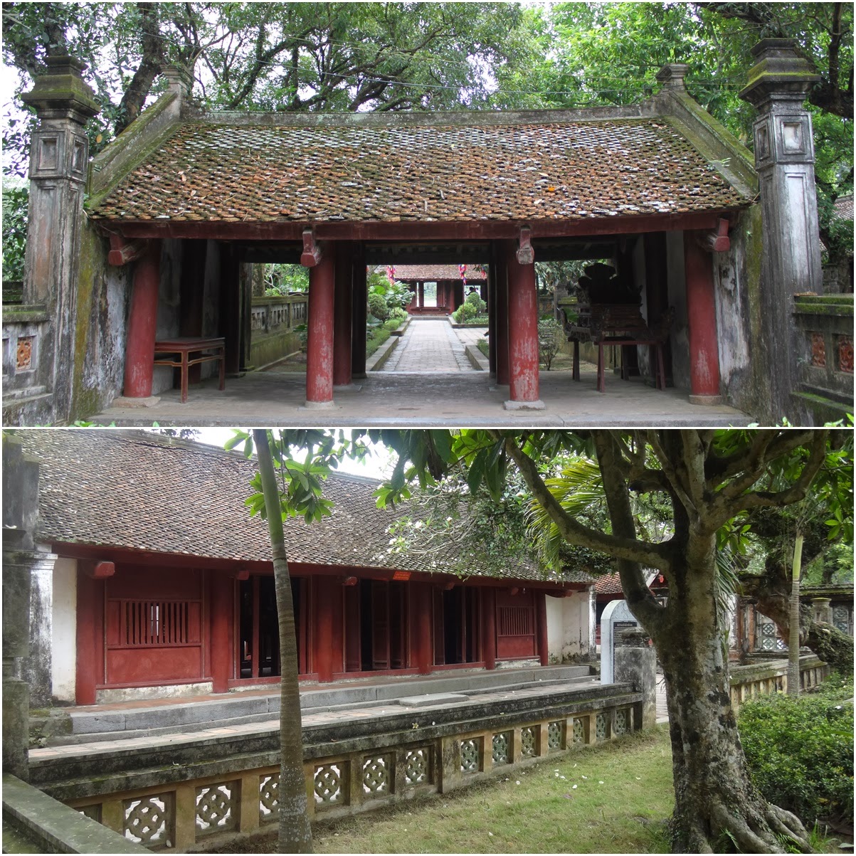 The unique historical Chinese building structure around Hoa Lu capital in Vietnam The unique historical Chinese building structure around Hoa Lu capital in Vietnam