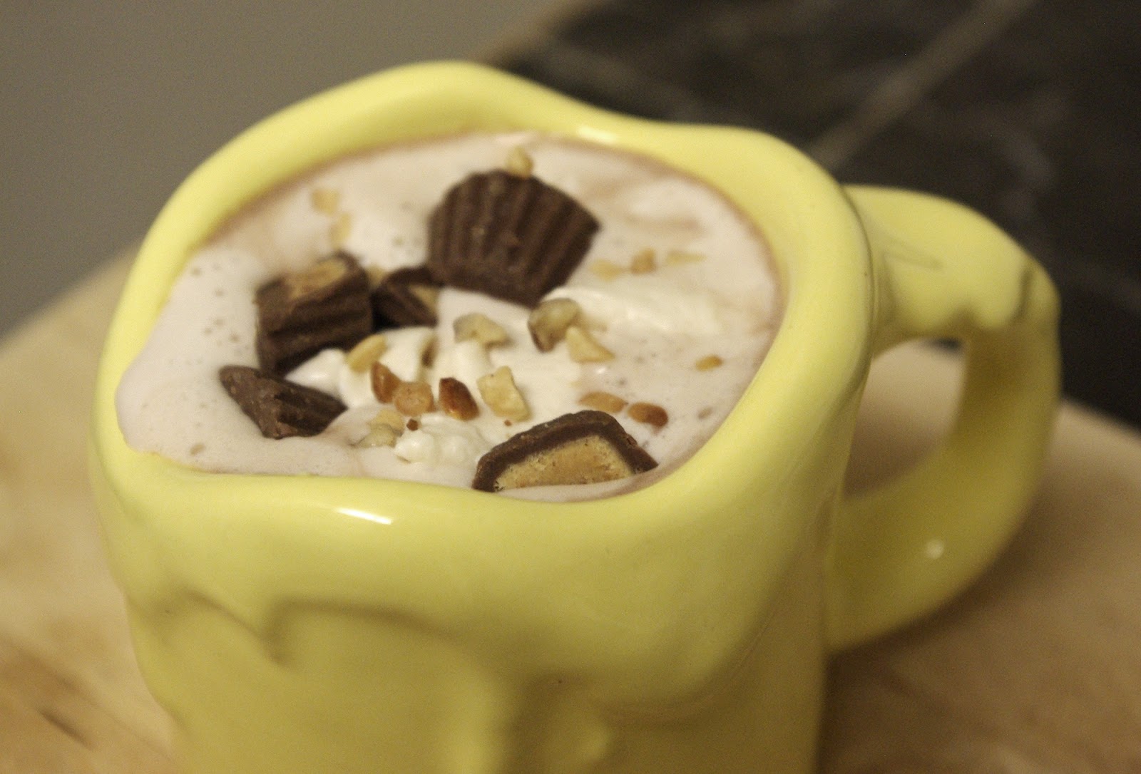 Melting Mug Recipe Peanut Butter Cup Hot Chocolate