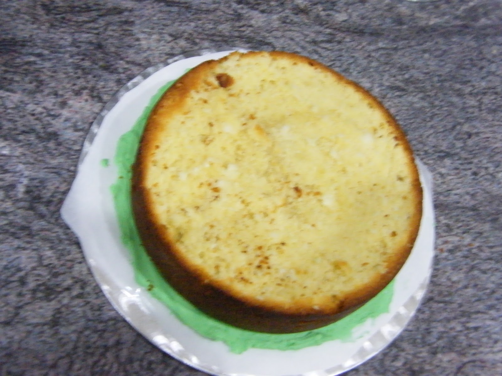 Heartsong Cakes and Crafts Upside Down Frosting Technique