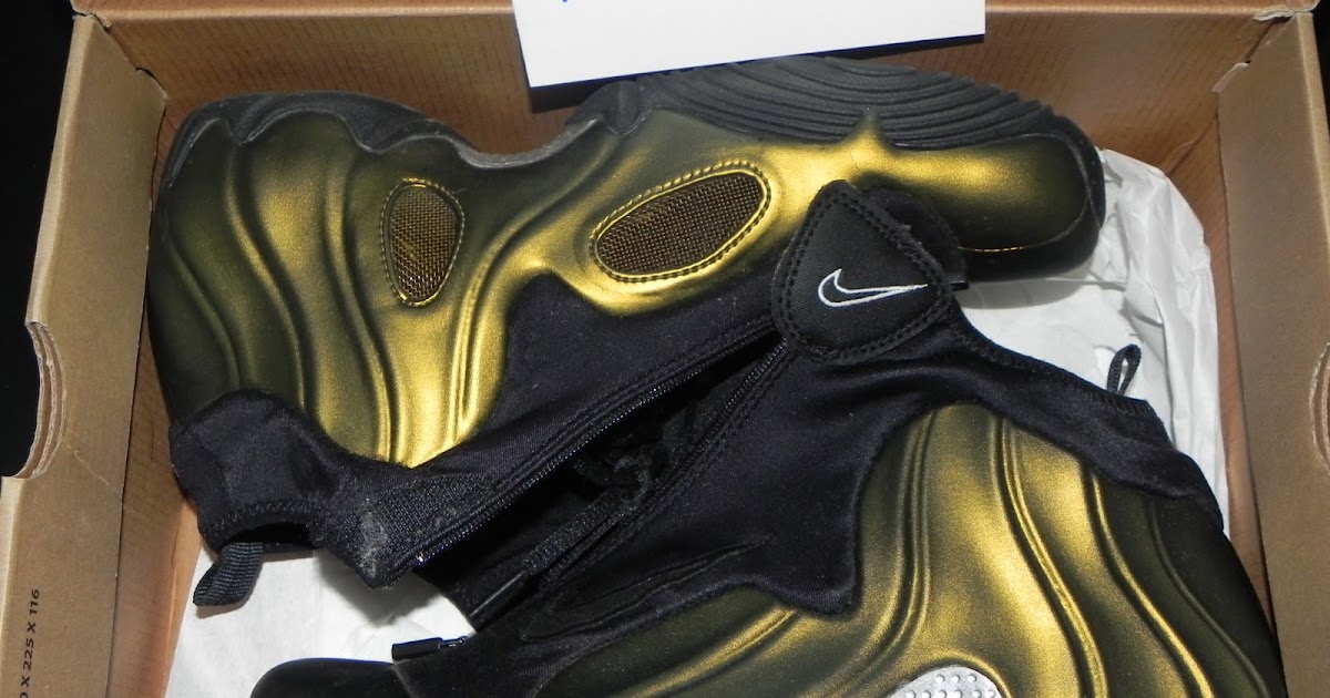 nike flightposite gold