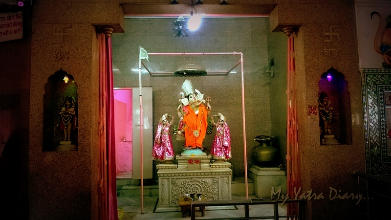 Lord Ganesha at Khole Ke Hanumanji Temple, Jaipur, Rajasthan Lord Ganesha at Khole Ke Hanumanji Temple, Jaipur, Rajasthan