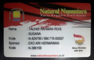 KARTU DISTRIBUTOR RESMI