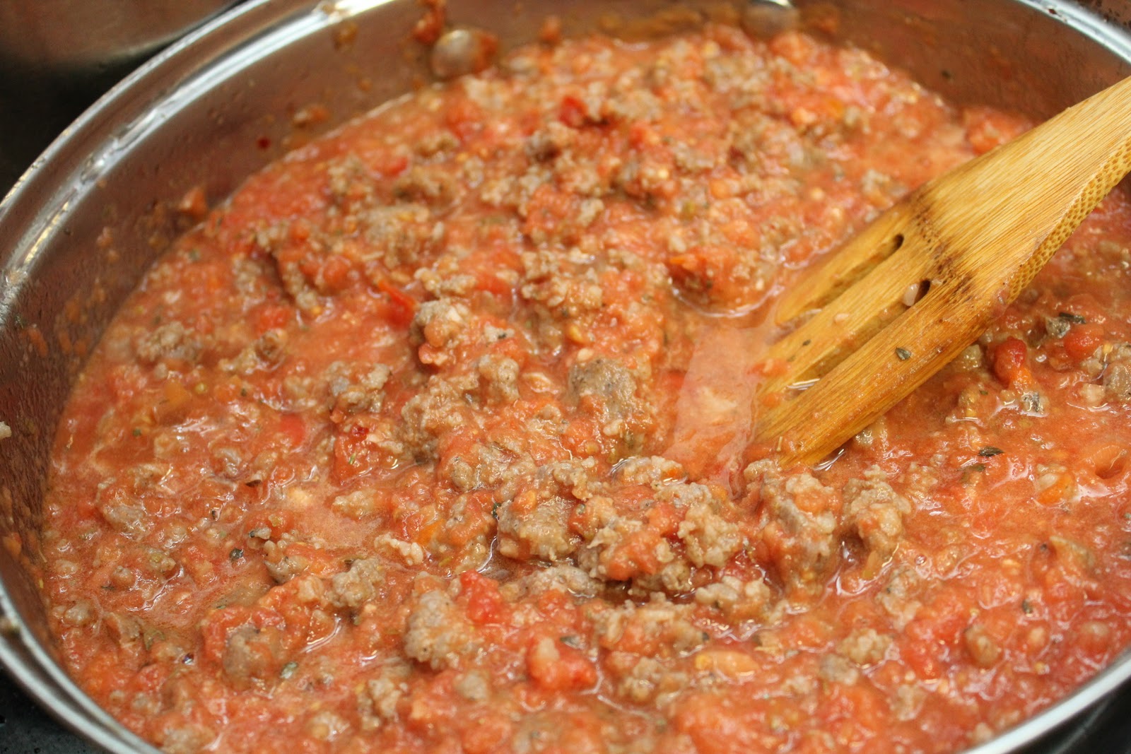 Kas Fitness Breakfast Sausage Spaghetti Sauce