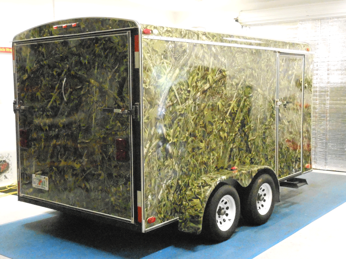Paint Protection Clear Bra Vehicle Wraps Graphics Camo Trailer