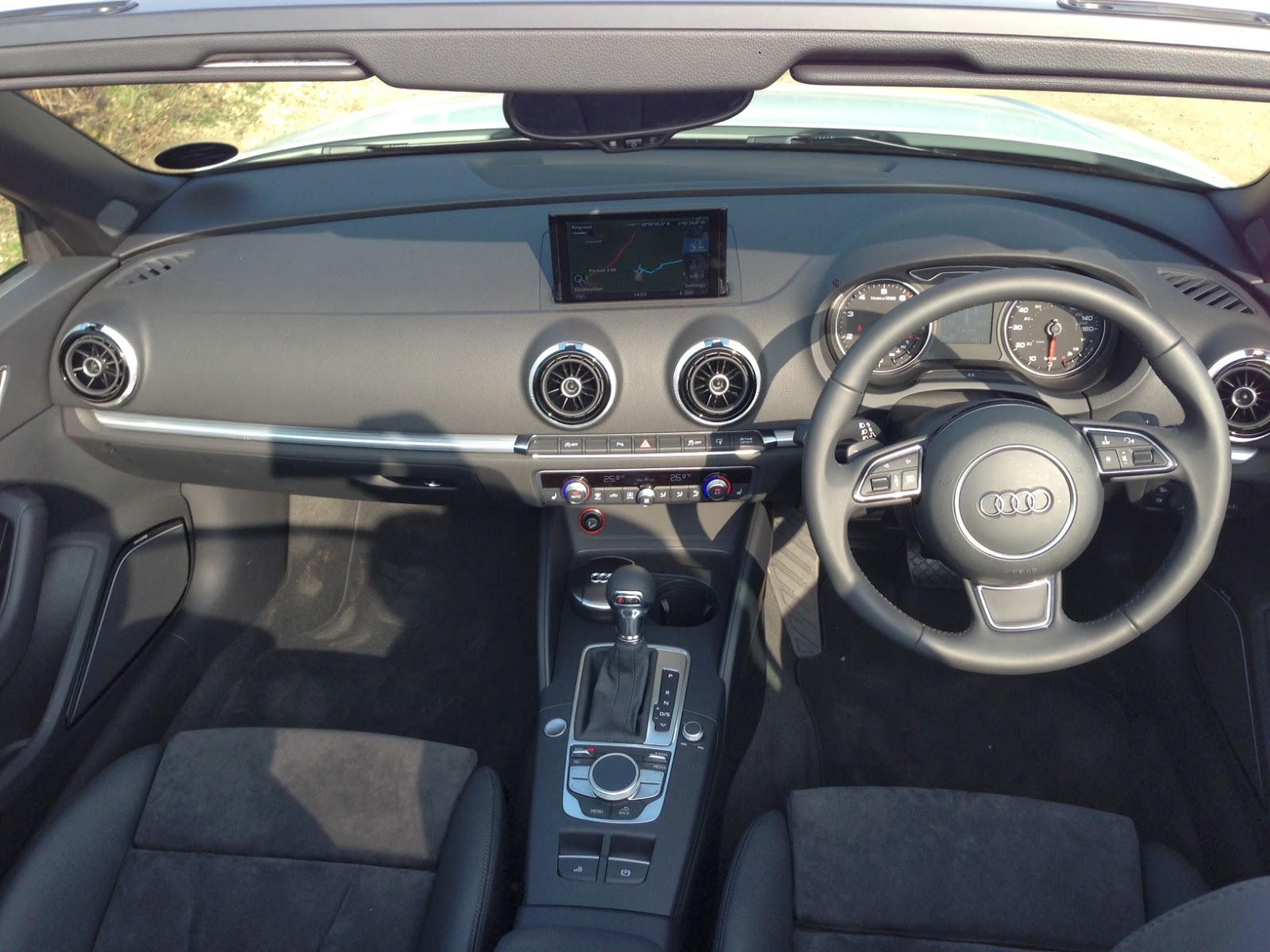 2014 Audi A3 Cabriolet interior