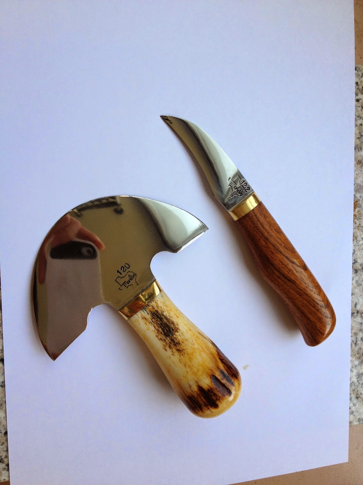 Leathertoolz leather craft tools review blog Danny Marlin Round Head Knife 120