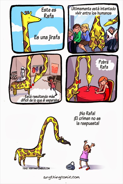 La jirafa Rafa