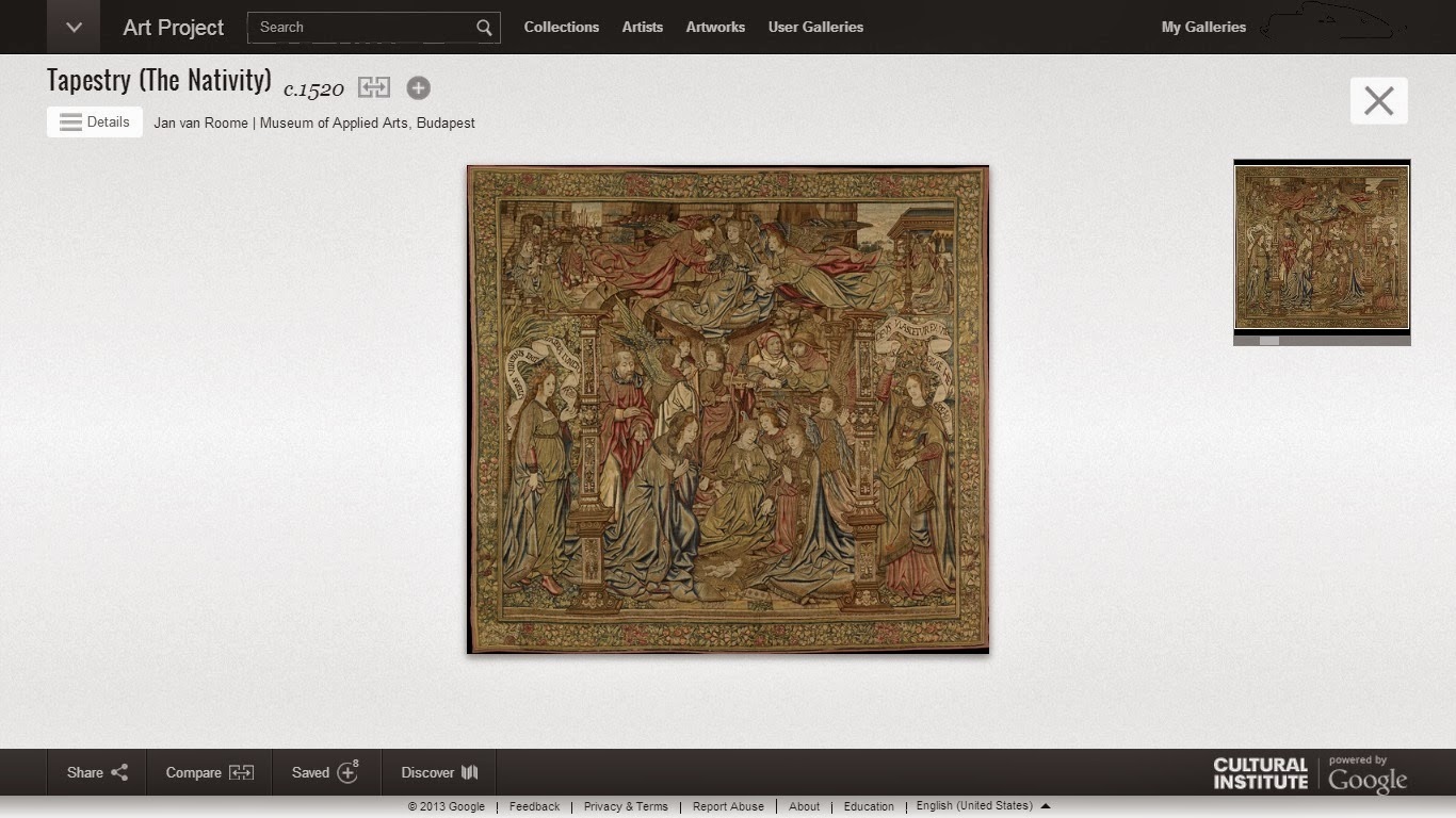Medieval Hungary A Brussels tapestry in Budapest digitized in