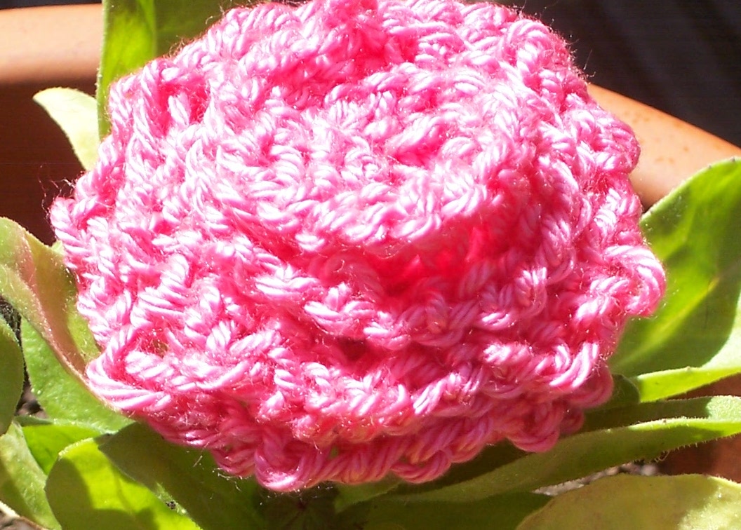 Knitting A Flower Corsage