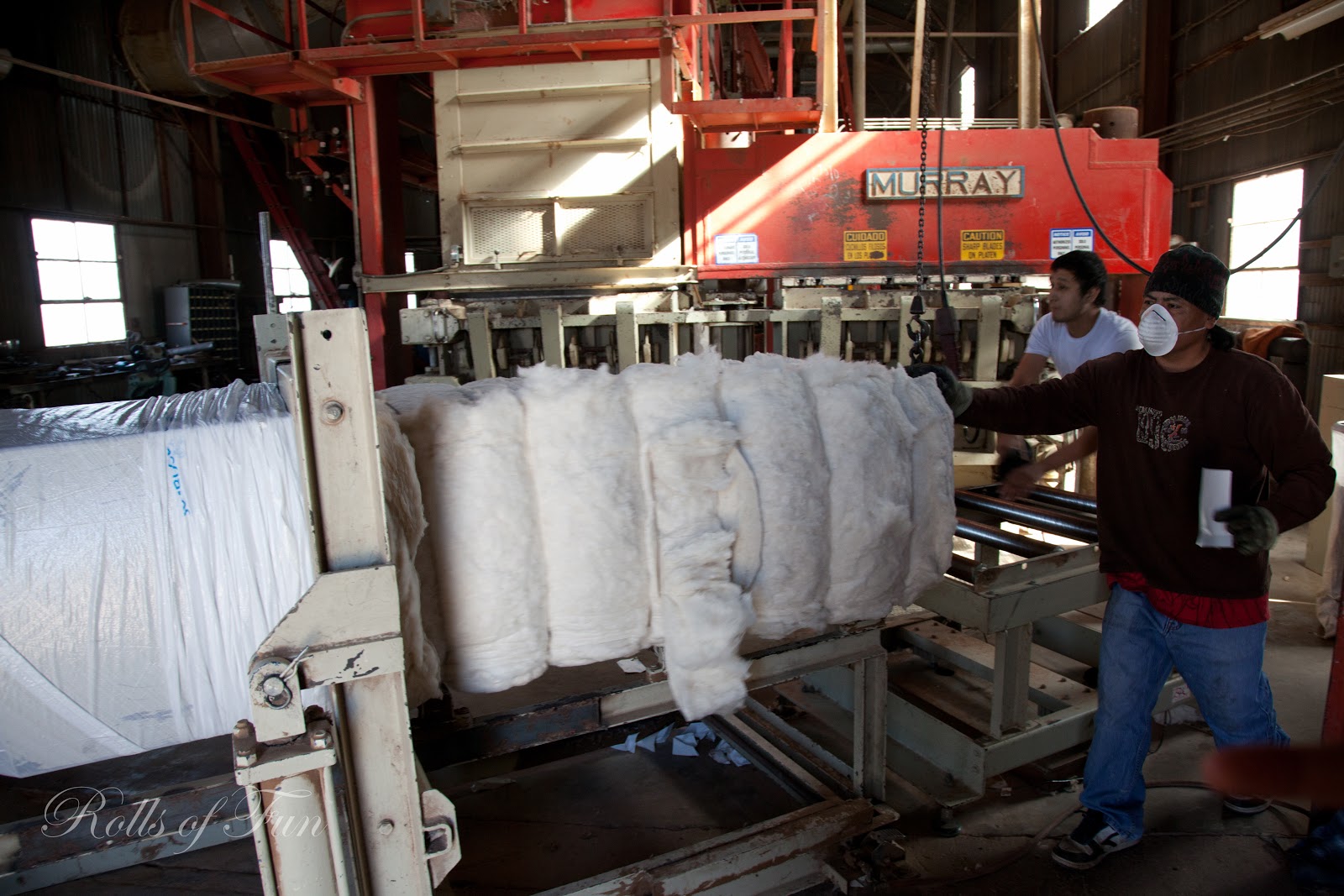 Cotton Ginning Process.