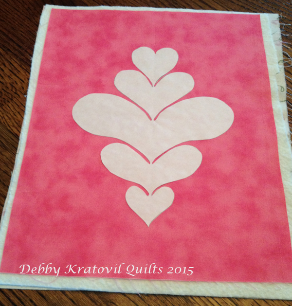Debby Kratovil Quilts Machine Quilting Using Freezer Paper and Stencils