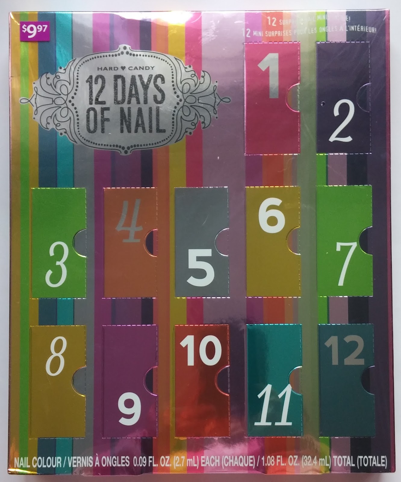 Hard Candy advent calendars 2015 haligonia.ca