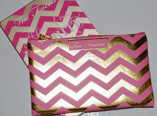 Too Faced Review, A Few of My Favorite Things Palette, Too Faced Makeup Case, Chevron Makeup Case 