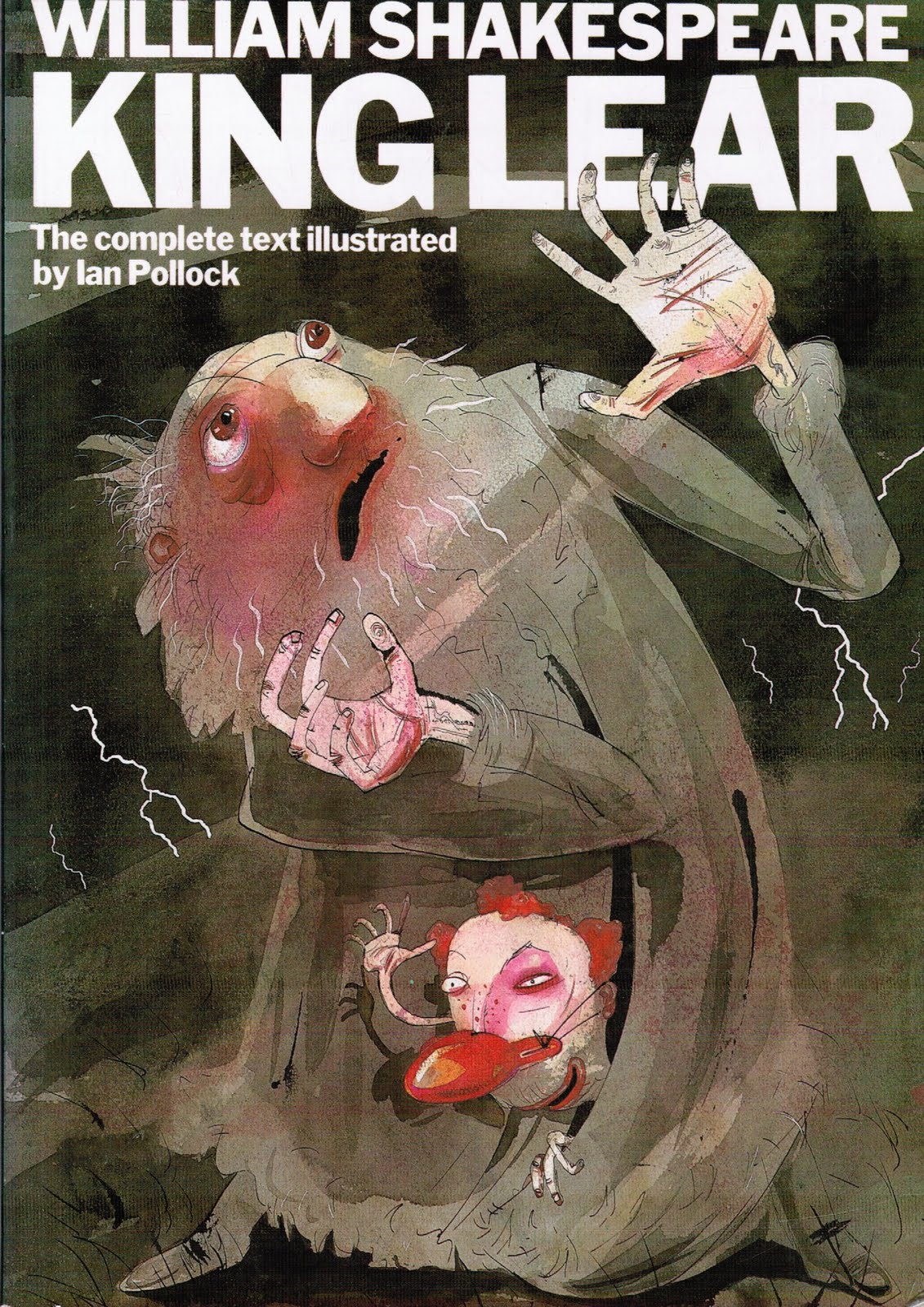 Pictures from an Old Book "King Lear", W. Shakespeare, illustrated by