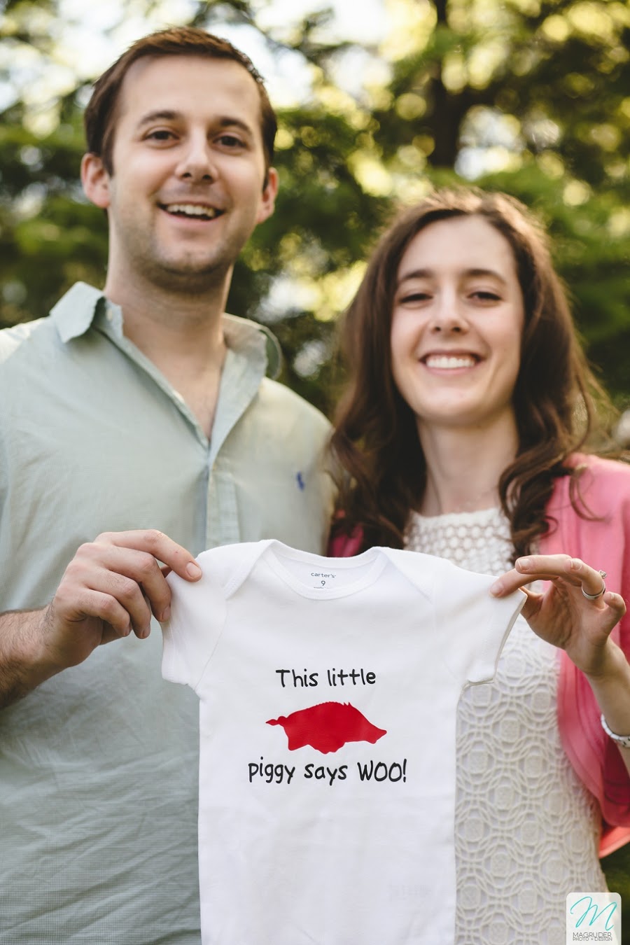 The Camp's Pregnancy Announcement {knoxville pregnancy announcement