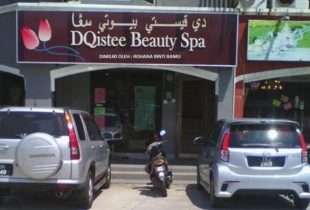 Premis Perniagaan DQistee Beauty Spa