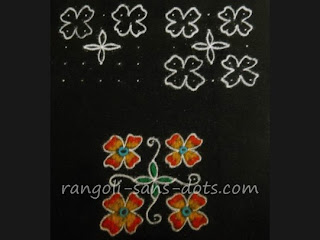 5 dot rangoli with floral patterns rangoli-5-dots-4-steps.jpg
