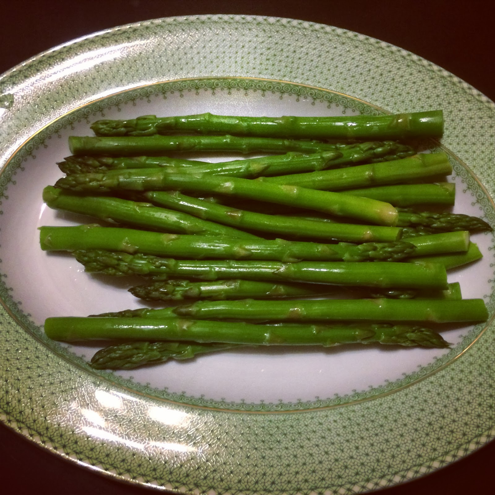 Little Cook in the Big City Boiled Asparagus