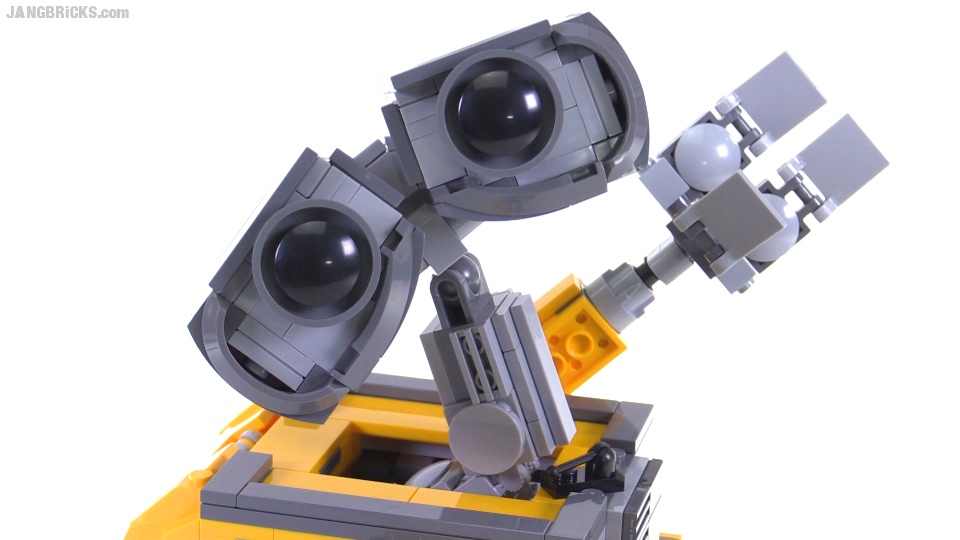 See the LEGO WallE official neck fix in action