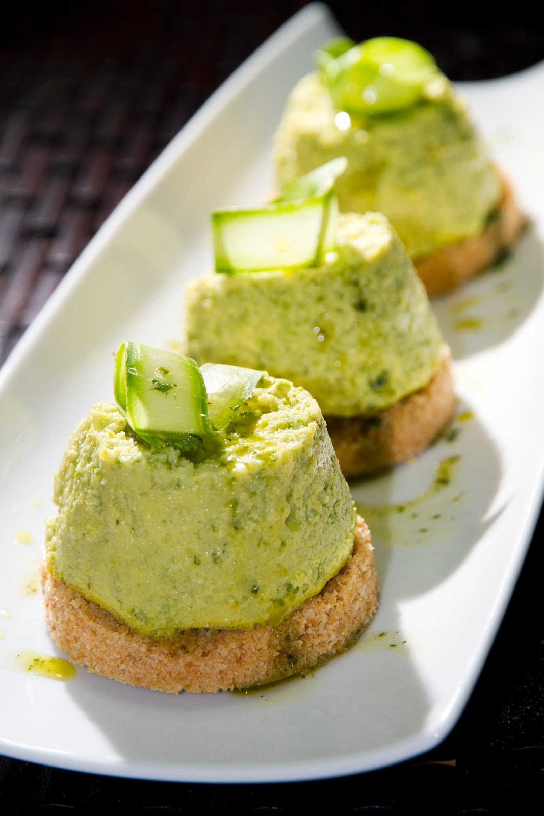 il bosco di alici Mini cheesecake di zucchini