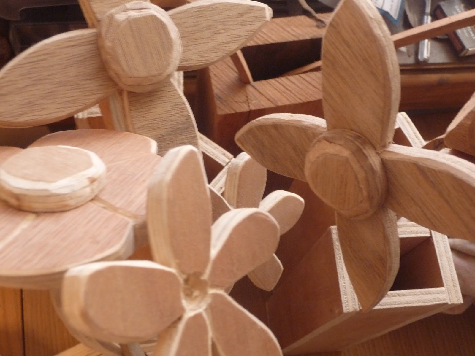 WoodenBother Plywood flowers