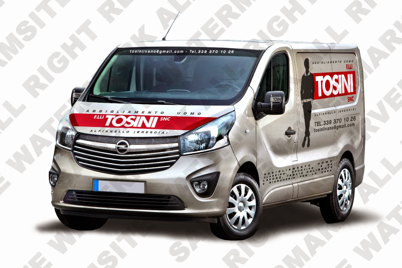 Vivaro Tosini abbigliamento pubbly car