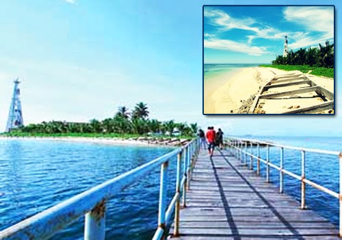Objek Wisata Pulau Beras Basah Kalimantan Pulau Beras Basah Kalimantan