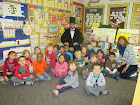 A photo op with Abraham Lincoln