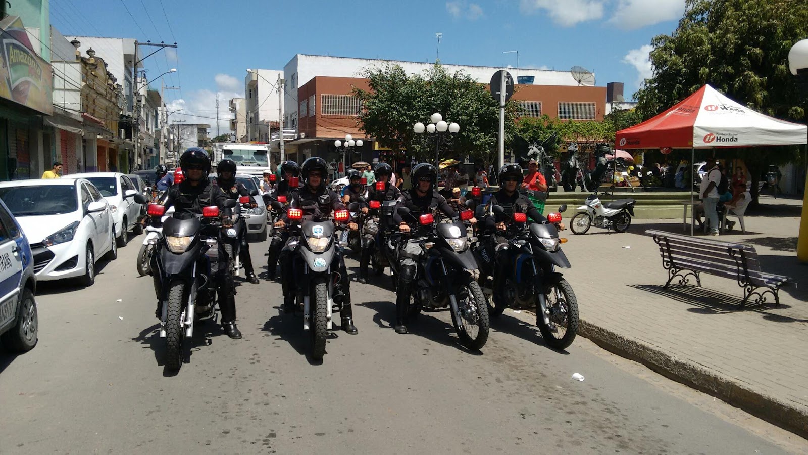 Polícia Militar de Bastos é reforçada com duas motos da Rocam