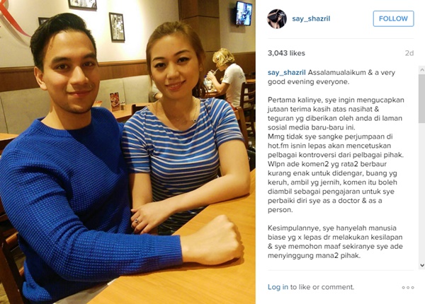 Komen Dr.Shazril Susulan Isu Wanita Gatal Book Doktor Hensem! Komen Dr.Shazril Susulan Isu Wanita Gatal Book Doktor Hensem!