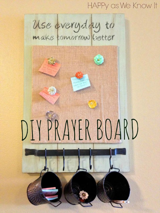 DIY Prayer Board 