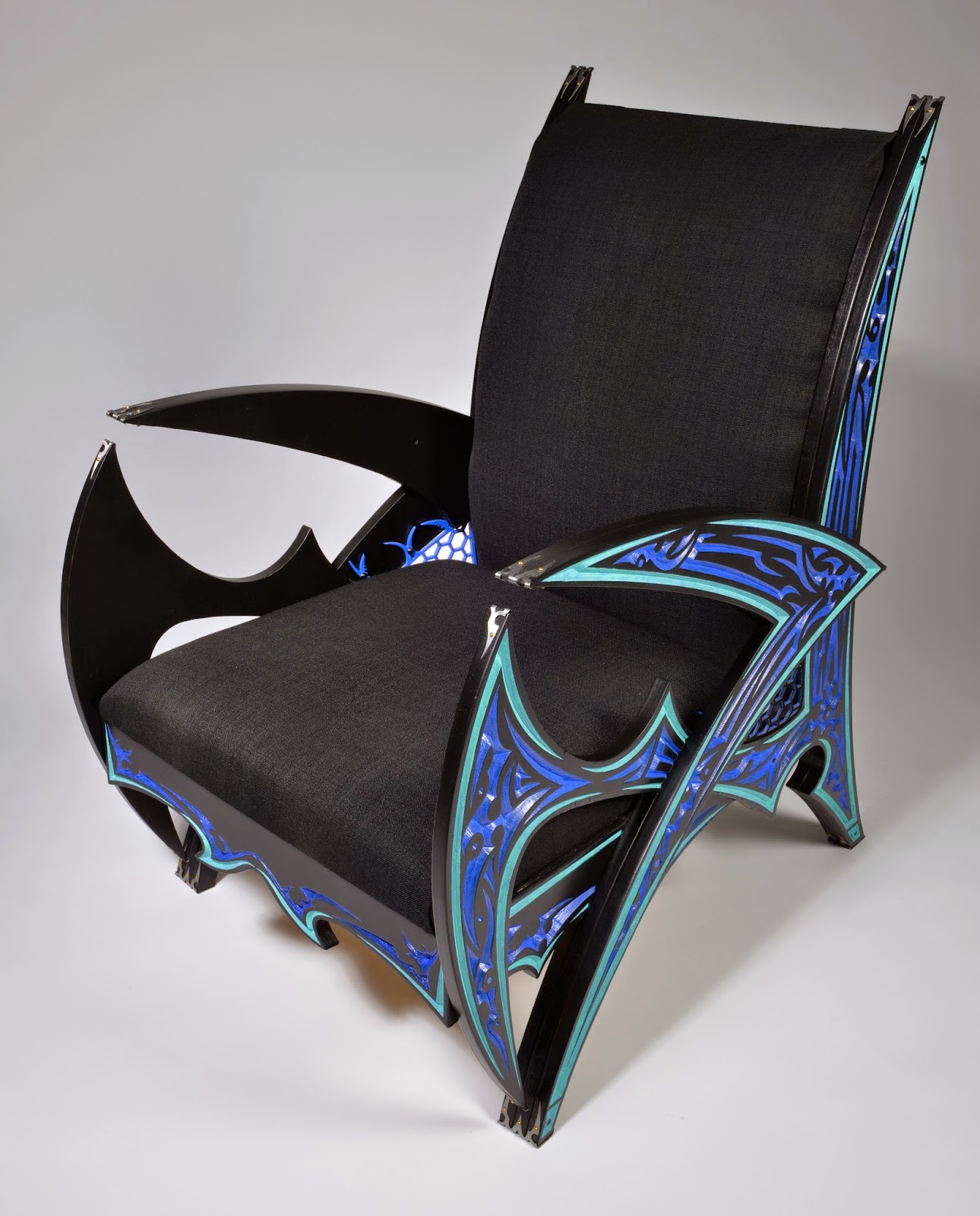 Tribal Tattoo Furniture Scythe Lounge Chair