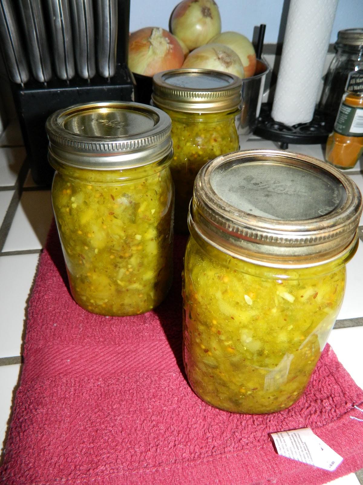 *Reclaiming Its My Life* Tangy Relish