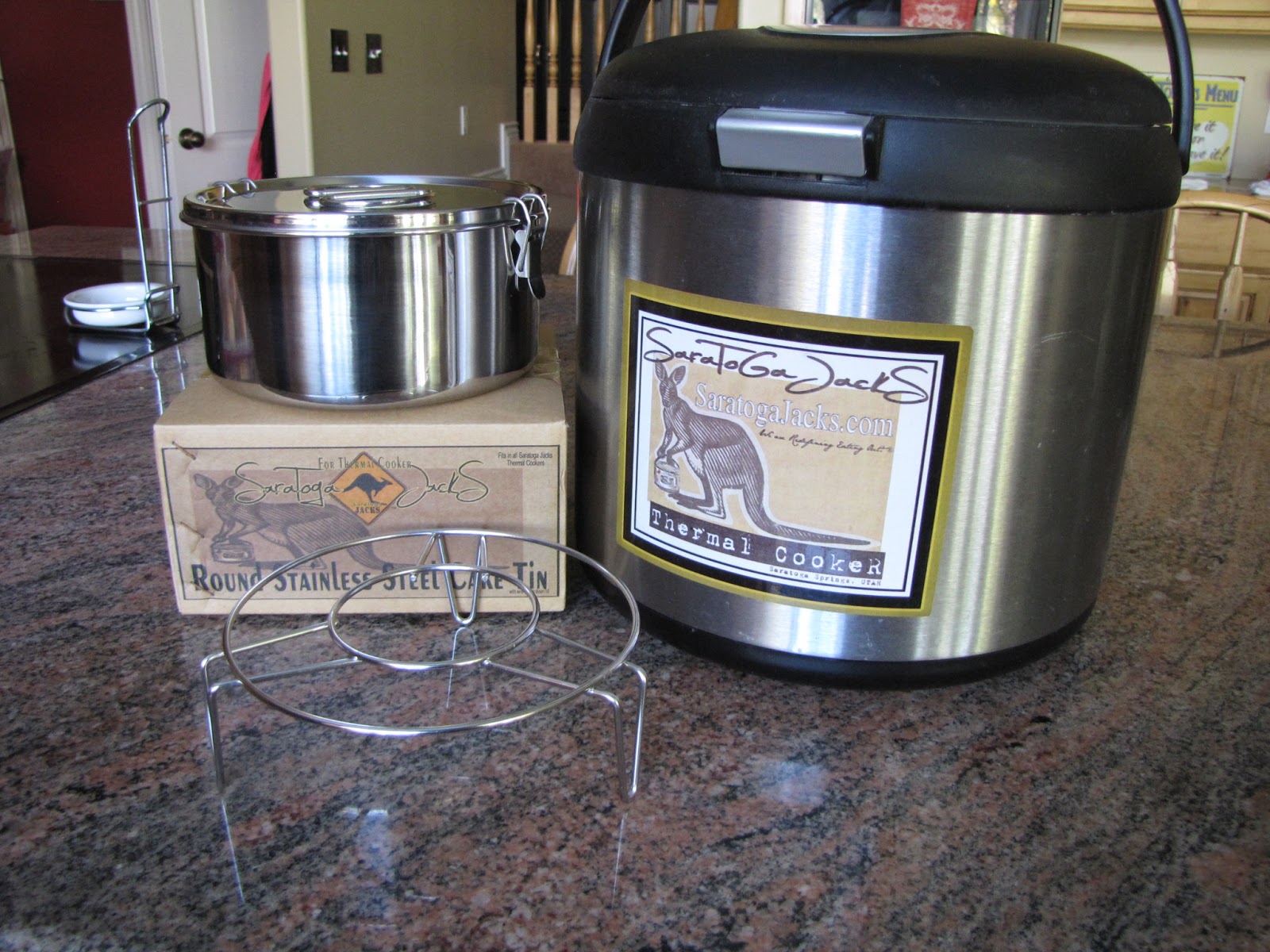 PREPARE TODAY Saratoga Jacks Thermal Cooker Cake Pan