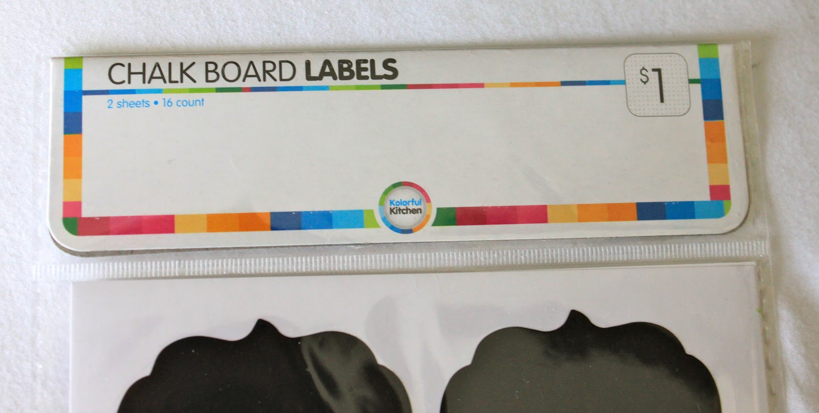 The Butterfly Effect Chalkboard Labels From The Dollar Section!!!