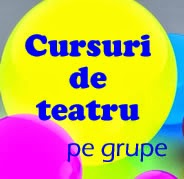 Cursuri de teatru, pe grupe!