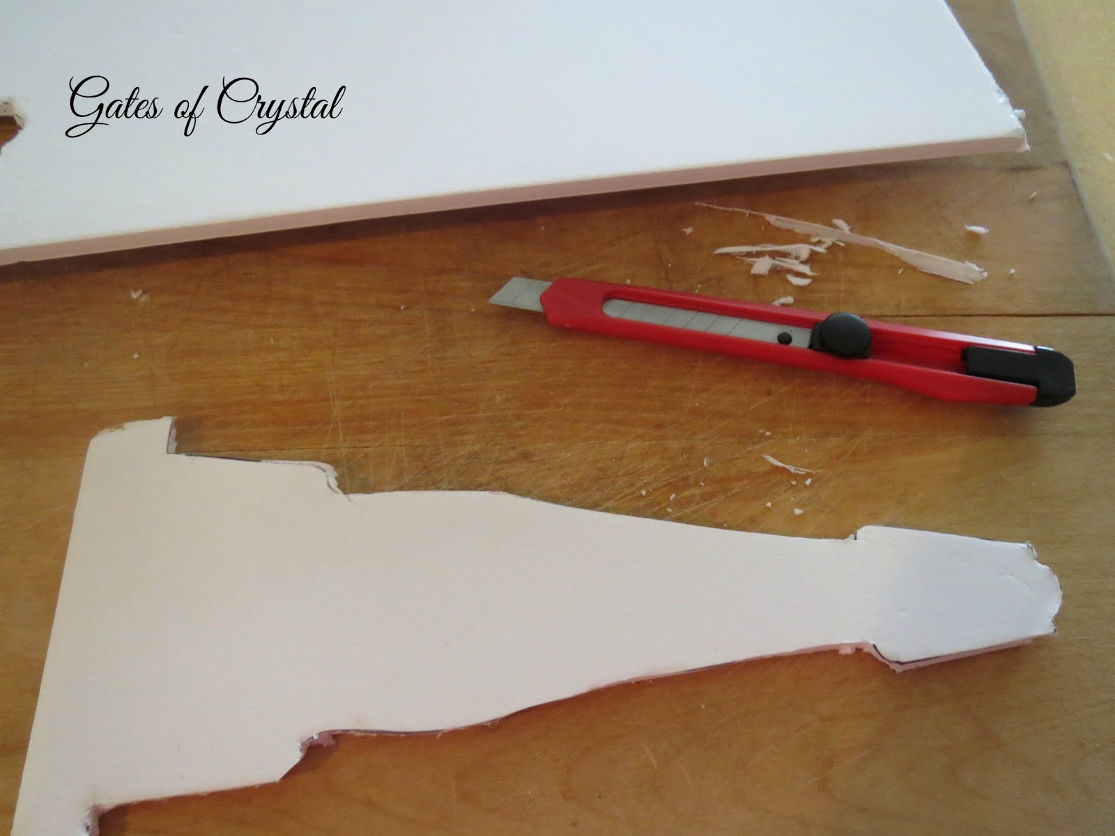 Gates of Crystal Fake Hinges on Our French Shutters