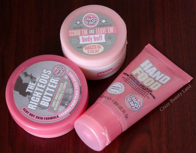 Soap & Glory Righteous Butter Scrub em & Leave em Body Buff Hand Food in India