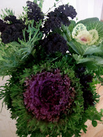 Kale arrangement by Willow & Bloom Photo by Patricia Stimac Kale arrangement by Willow & Bloom Photo by Patricia Stimac